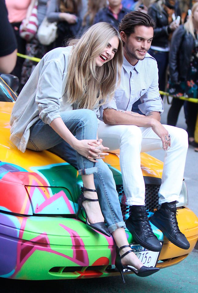 He worked with Cara Delevingne for the spring 2014 DKNY campaign