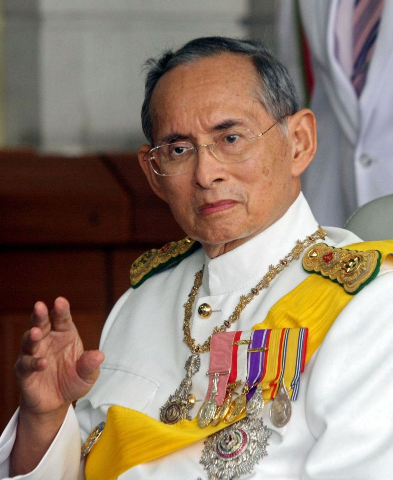  Thai King Bhumibol Adulyadej (pictured in 2009) has died after a long illness at the age of 88