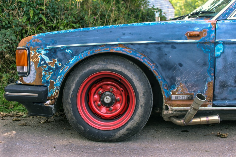  Some Bentley fans have accused Matthew of ruining the car...