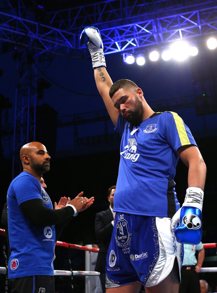  Bellew is a massive Evertonian but says the Goodison fight was probably a one-off