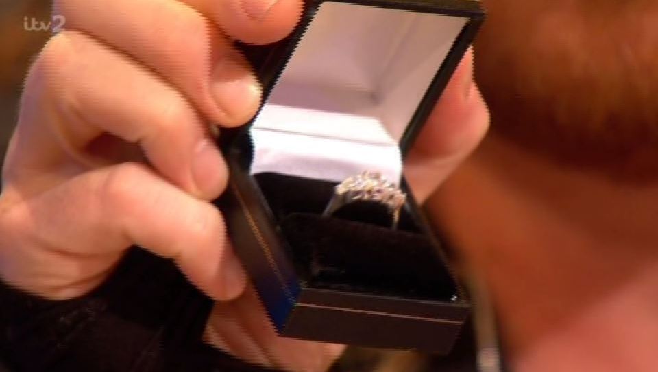  The ring Keith gave Joe for the stunt was totally different to the one on her finger