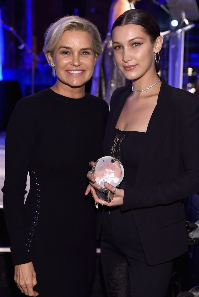  Mother and daughter Yolanda and Bella Hadid both suffer from Lyme Disease