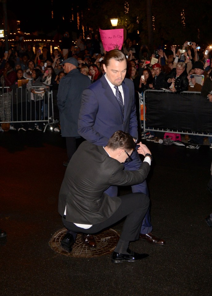  Leonardo DiCaprio was accosted by Vitalii in 2014