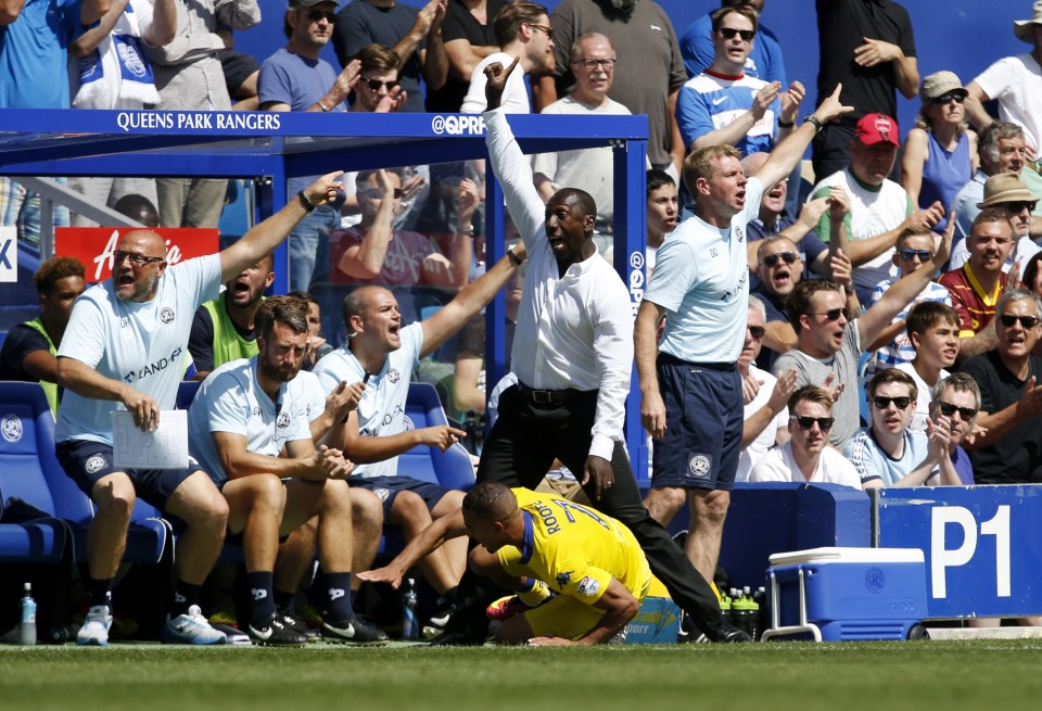  Jimmy Floyd Hasselbaink can get back to enjoying his job after the club's internal investigation concluded