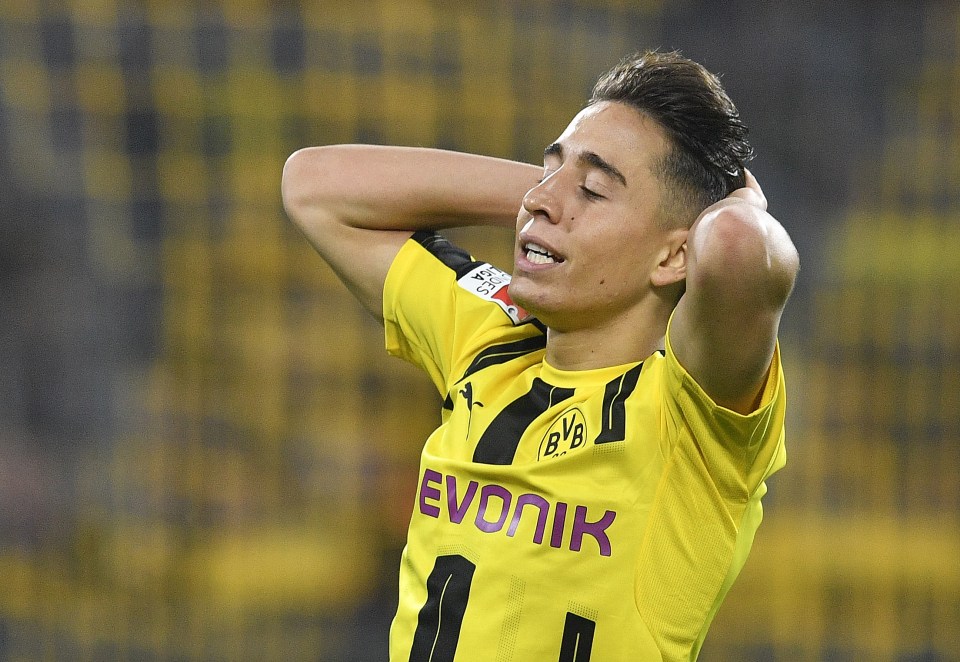  Emre Mor only made 12 Bundesliga appearances last season