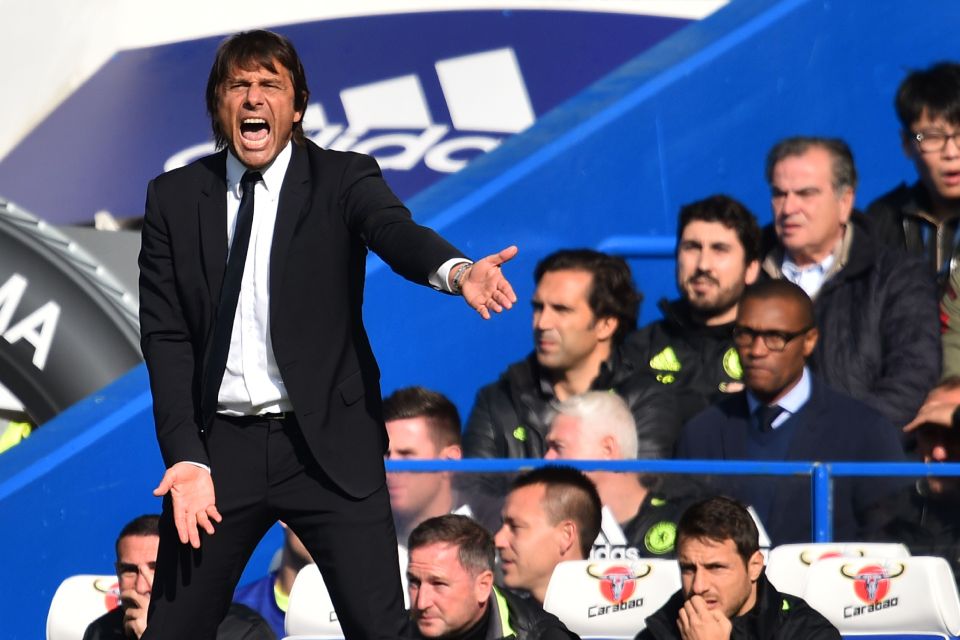  Conte guided the Blues to a win over Leicester last time out