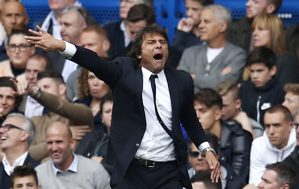  Antonio Conte was in full flow at the weekend