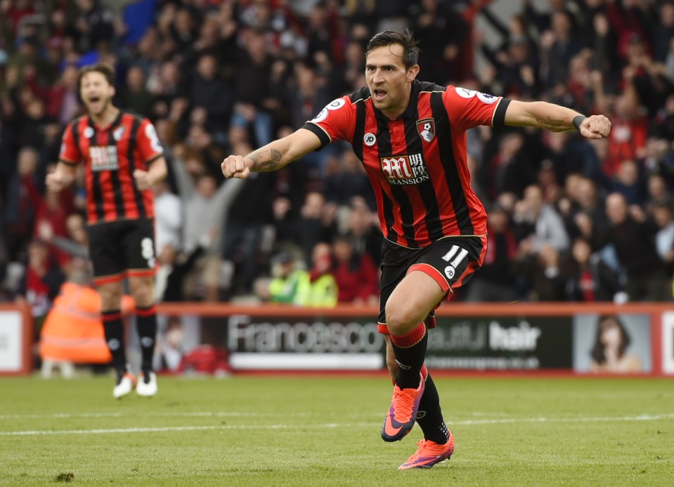  Charlie Daniels got Bournemouth off to a flying start after five minutes