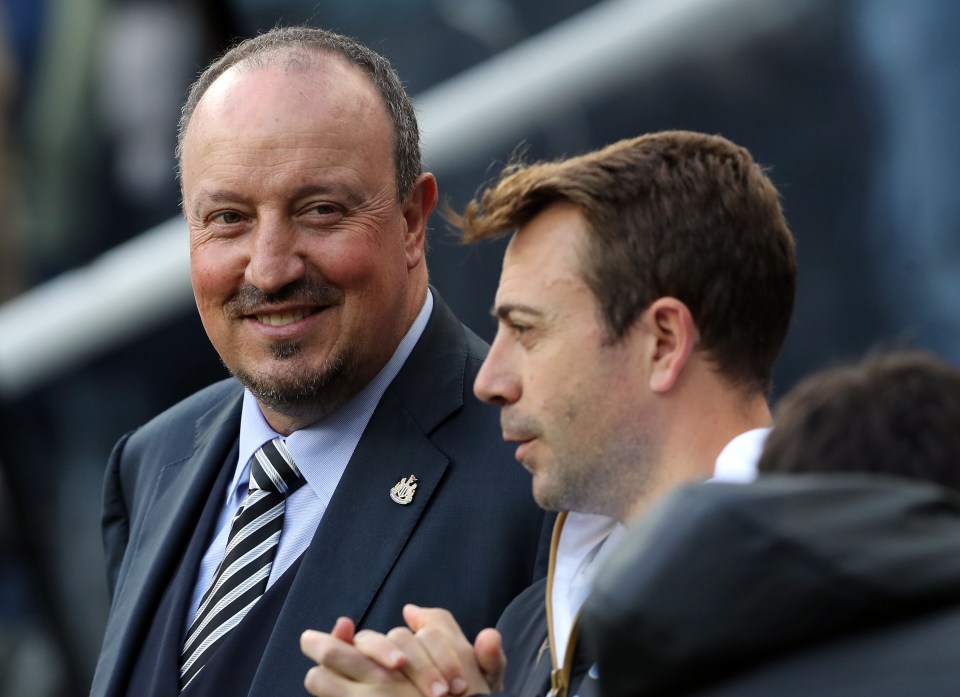  Rafa Benitez admits Newcastle are looking ahead to the January transfer window