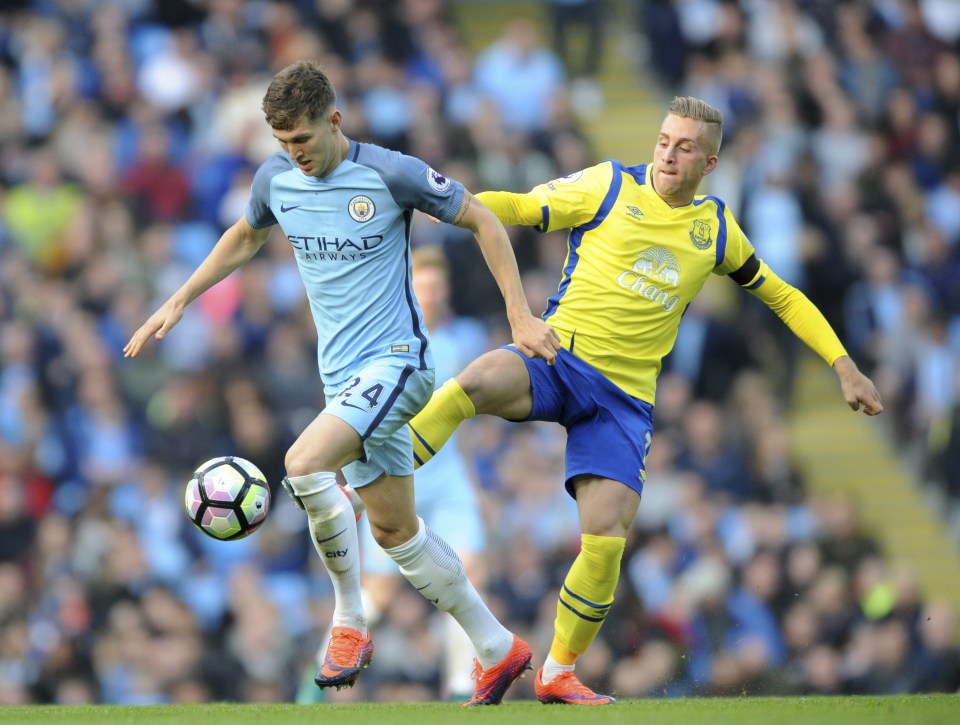  Stones joined from Everton in the summer