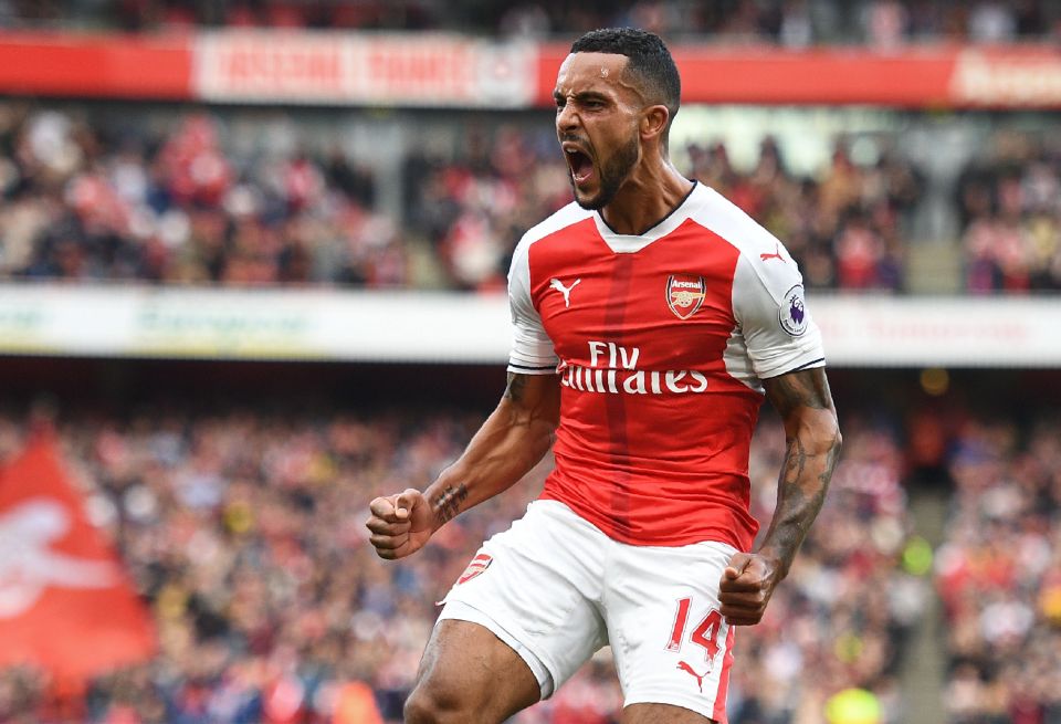  Walcott has established himself as a key starter this season