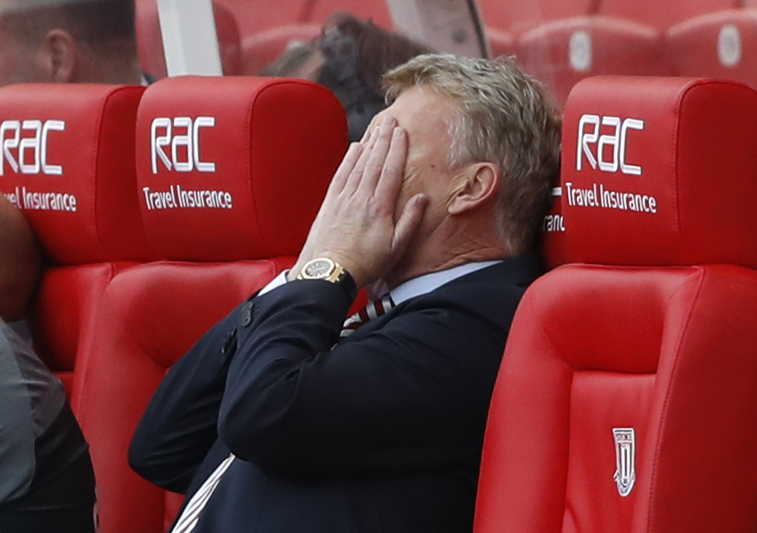 David Moyes has endured an horrific start to life at Sunderland this season