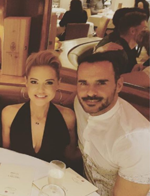  Hollyoaks actress Stephanie Waring has found love with former soap star Michael Greco