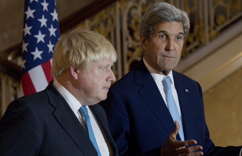  Boris signalled that his wish of a ‘no-fly’ or ‘no-bomb’ zone is a remote prospect