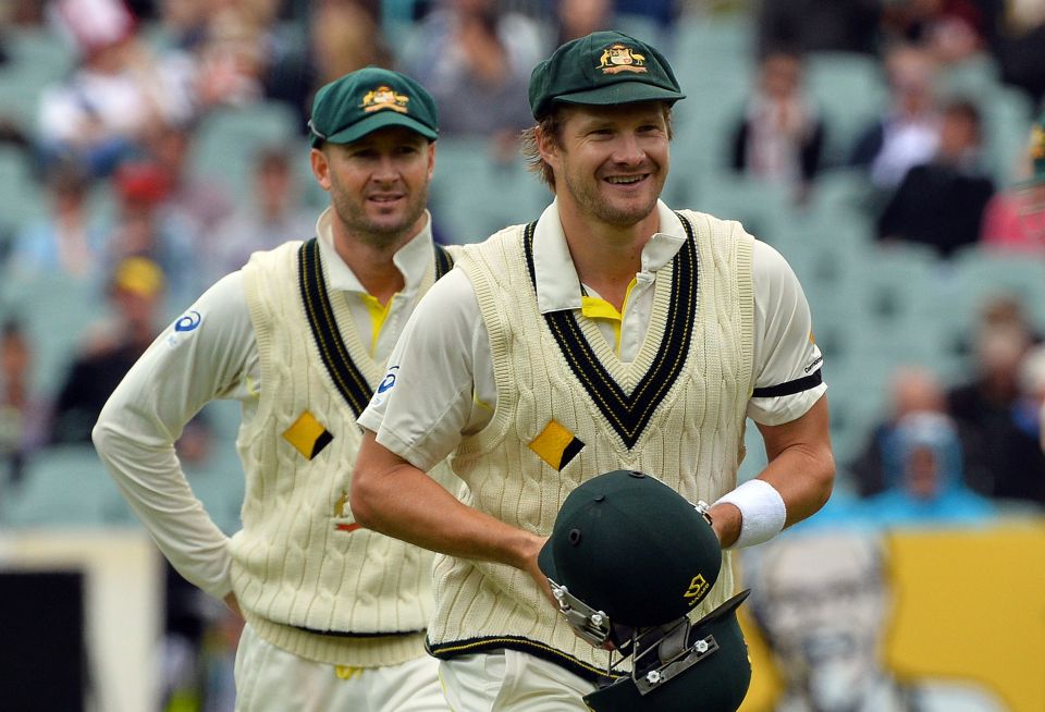  Clarke previously described Shane Watson as like a cancer in the Aussie side