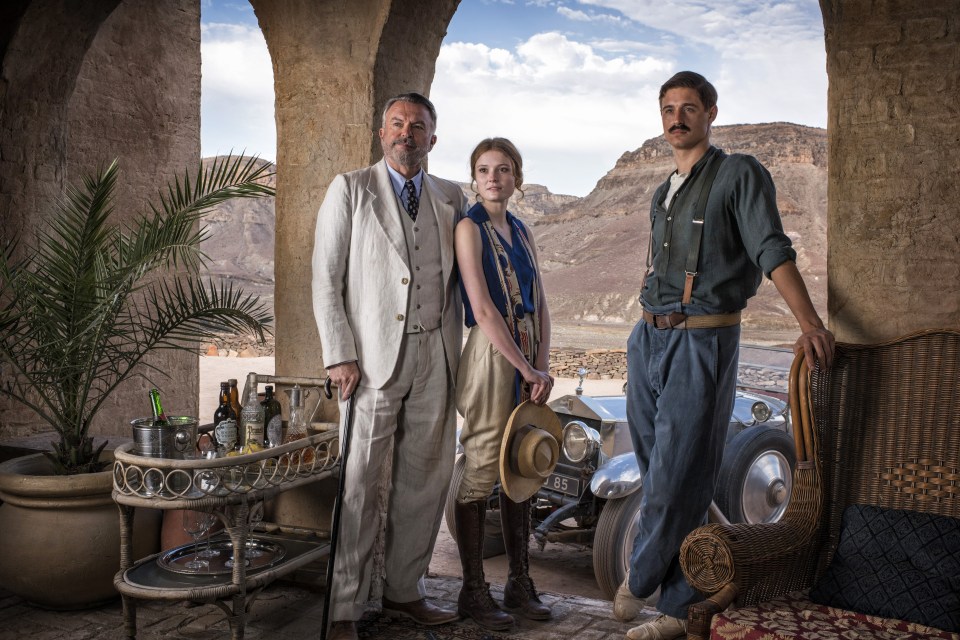  The filming of new ITV drama Tutankhamun was tricky business