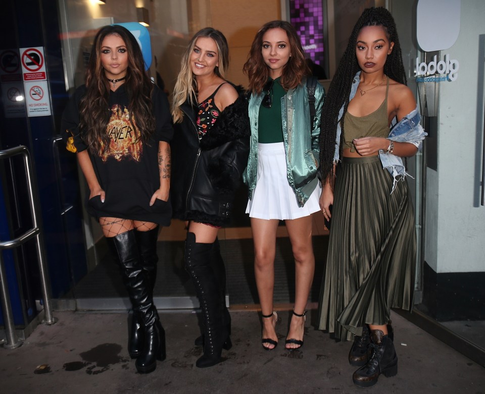  Jade, second right, opened up about her hospitalisation in the group's new book 'Our World'