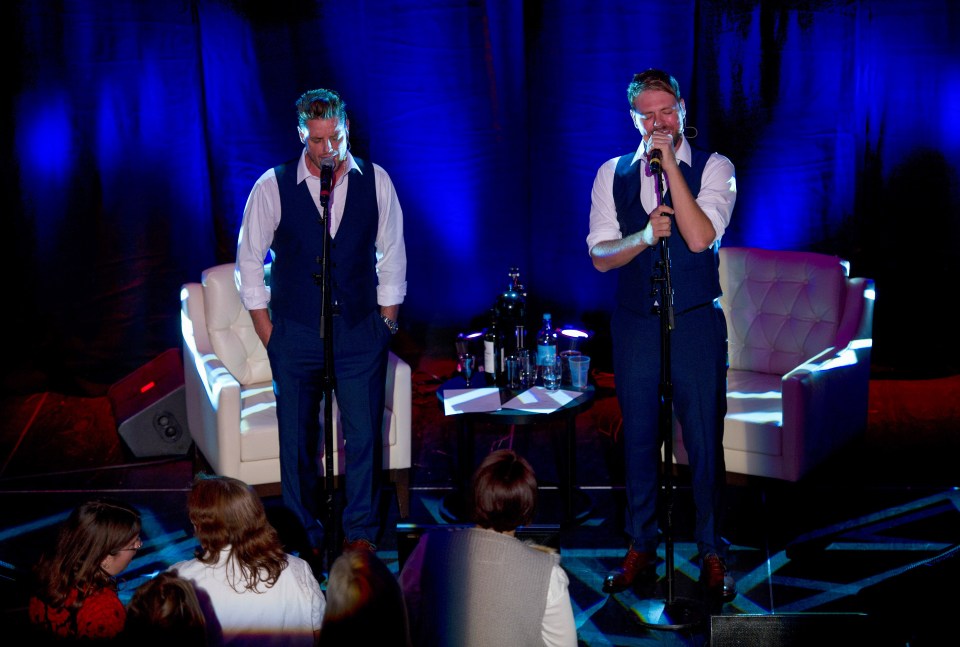 The Irish singers have joined forces to tour the UK and sing songs from their respective bands