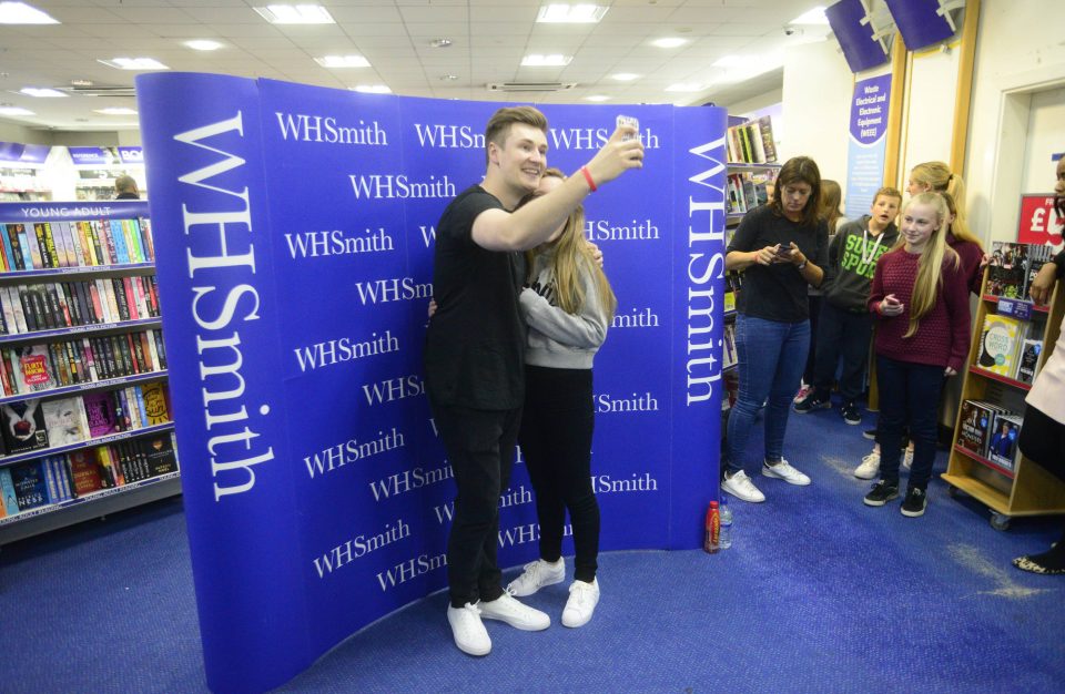  Oli said: “To see the support from so many people coming out to the bookstores - I didn’t think that kind of thing was possible"