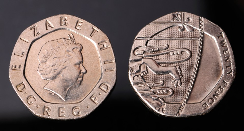  A dateless 20p coin released following an error at the Royal Mint could make you £100