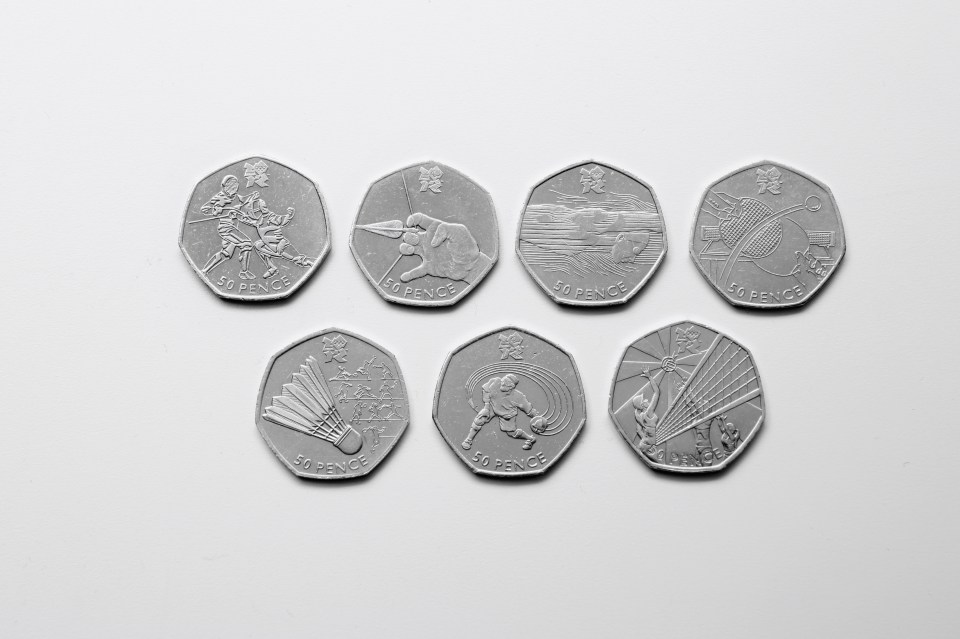  Limited edition coins celebrating the London Olympics could also be worth more than you would expect