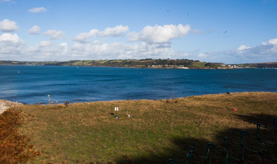  The property, in Falmouth, Cornwall, boast picturesque views