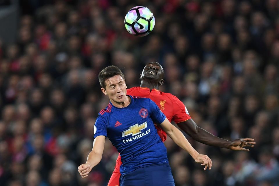  Ander Herrera shone in midfield for United