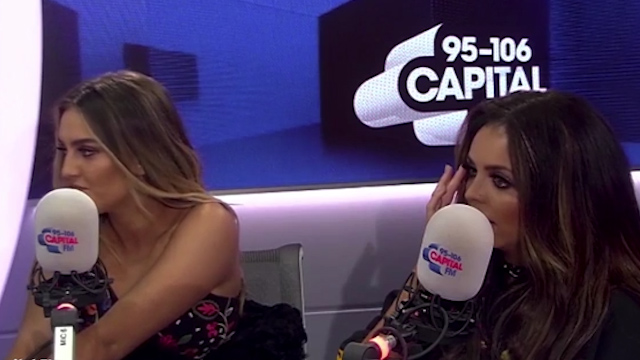  Perrie and Jesy Nelson looked a bit awkward during the interview