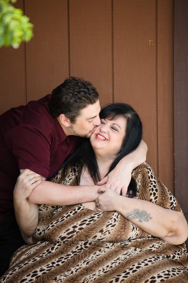 Obese mum is finally shedding the pounds thanks to toyboy lover