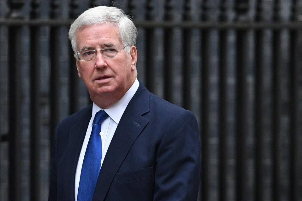 Played down ... Defence Secretary Sir Michael Fallon has previously revealed that a “few dozen” cases will be taken seriously