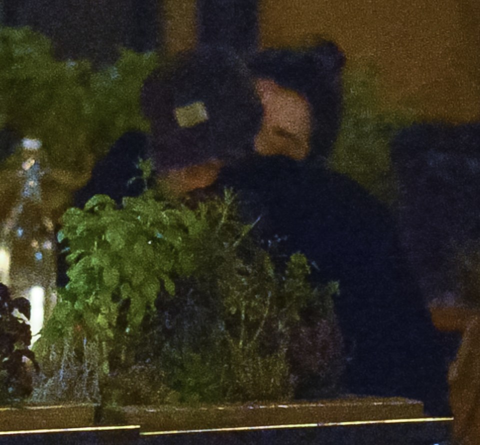  The new couple were snapped kissing while on a recent date