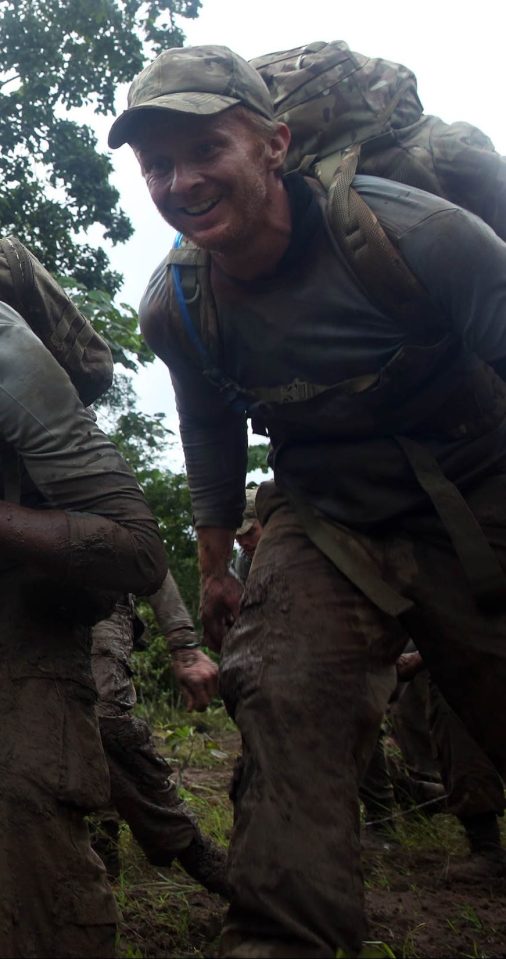 Efrem Brynin battled through the Ecuadorian jungle on Monday night’s SAS: Who Dares Wins