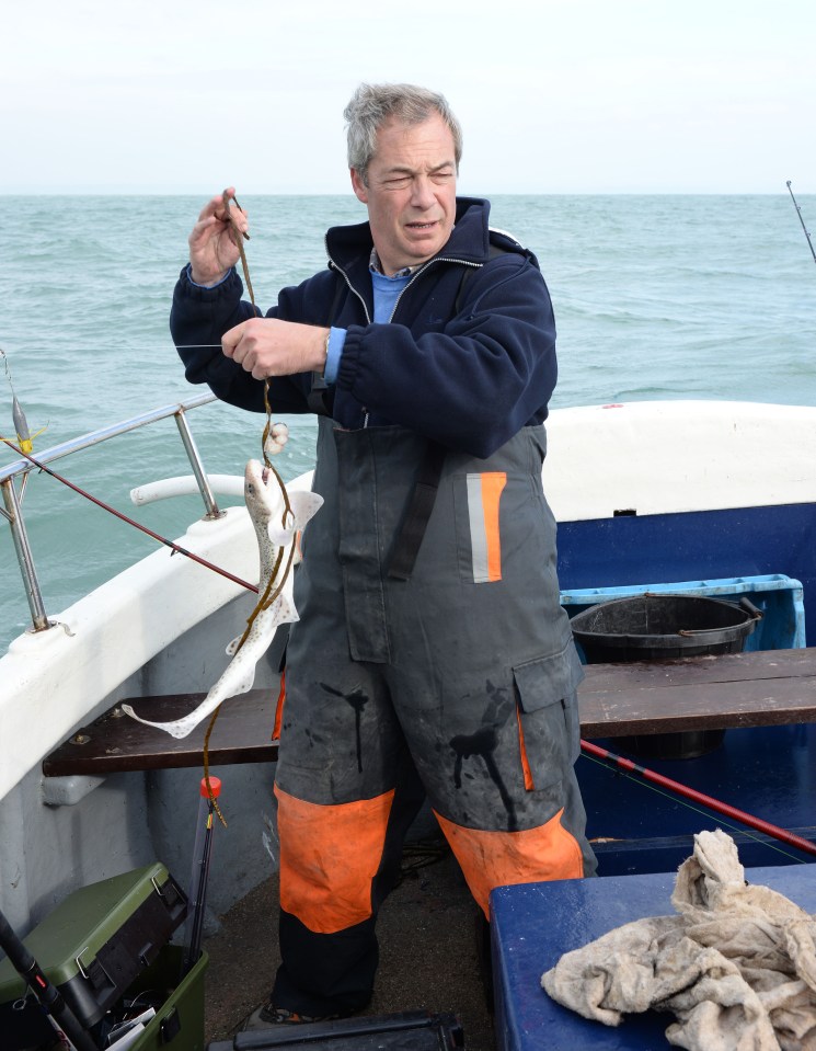  He spent 11 hours on the water, catching a 9lb cod