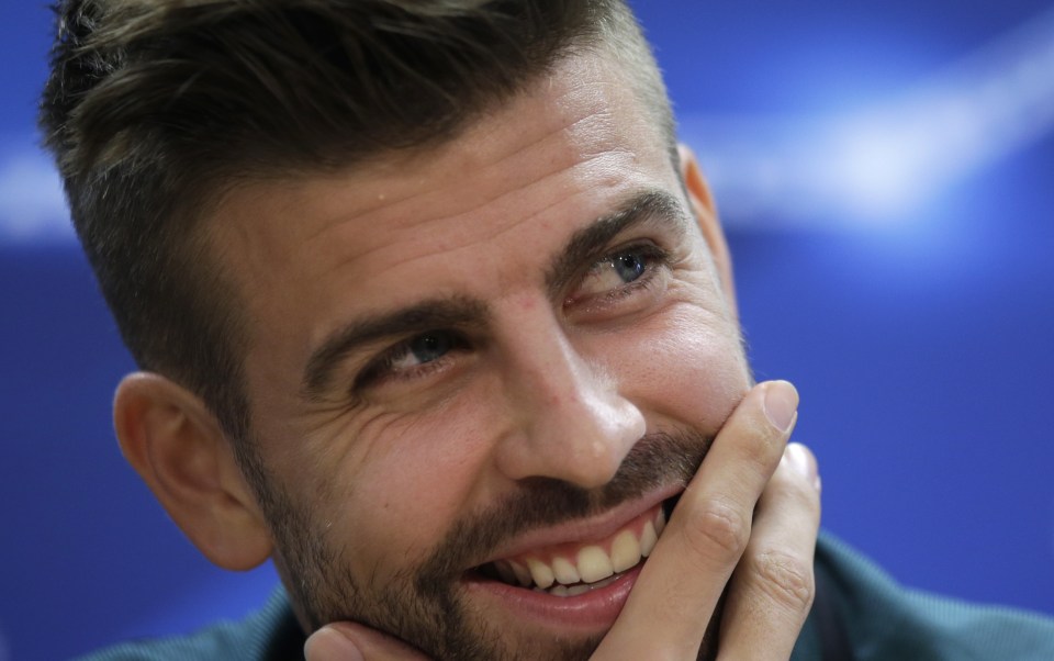  Gerard Pique said Barcelona are out to wreck Man City's Champions League dream