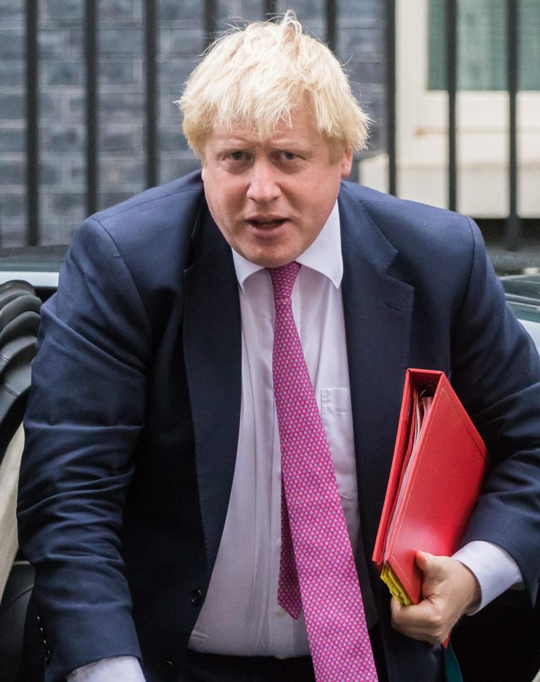  Boris Johnson has piled on the pounds since starting his new role