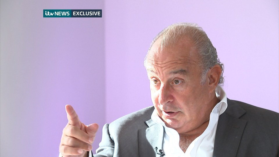  Sir Philip Green blasted the parliamentary committees saying they "bullied" him