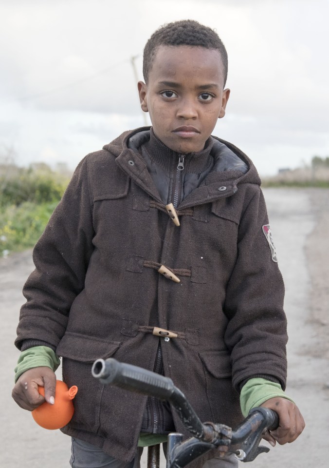  Children like nine-year-old Daniel are still stuck in the Jungle despite family waiting for them in the UK