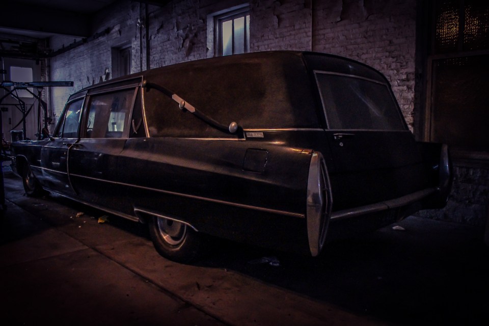  Final journey... A Cadillac hearse