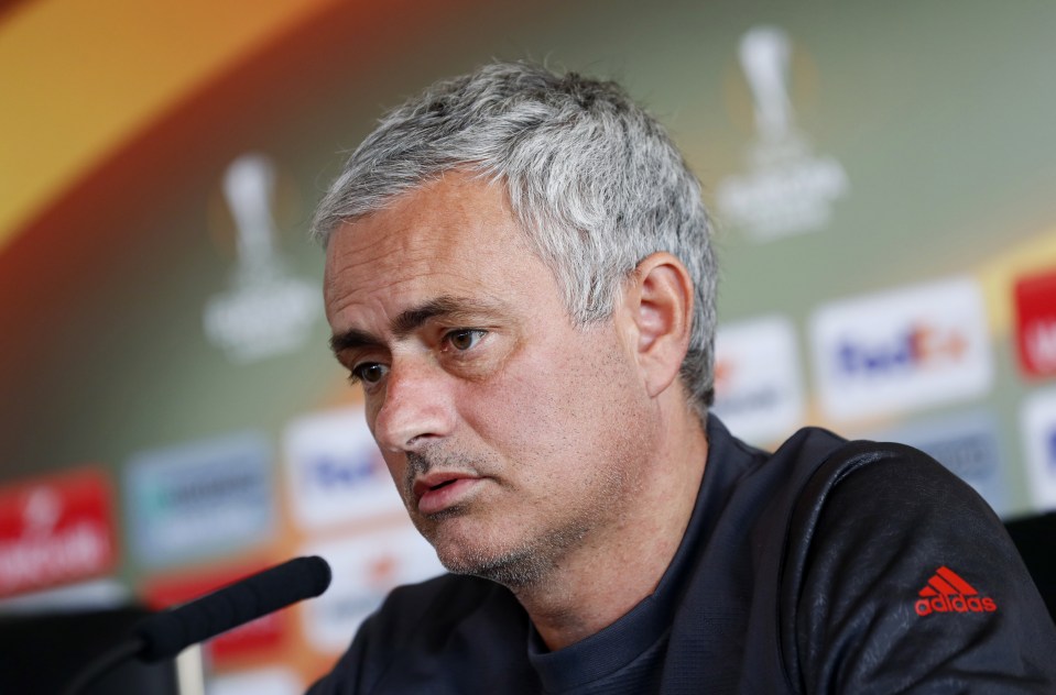  Jose Mourinho was talking to the media ahead of Manchester United's clash with Burnley