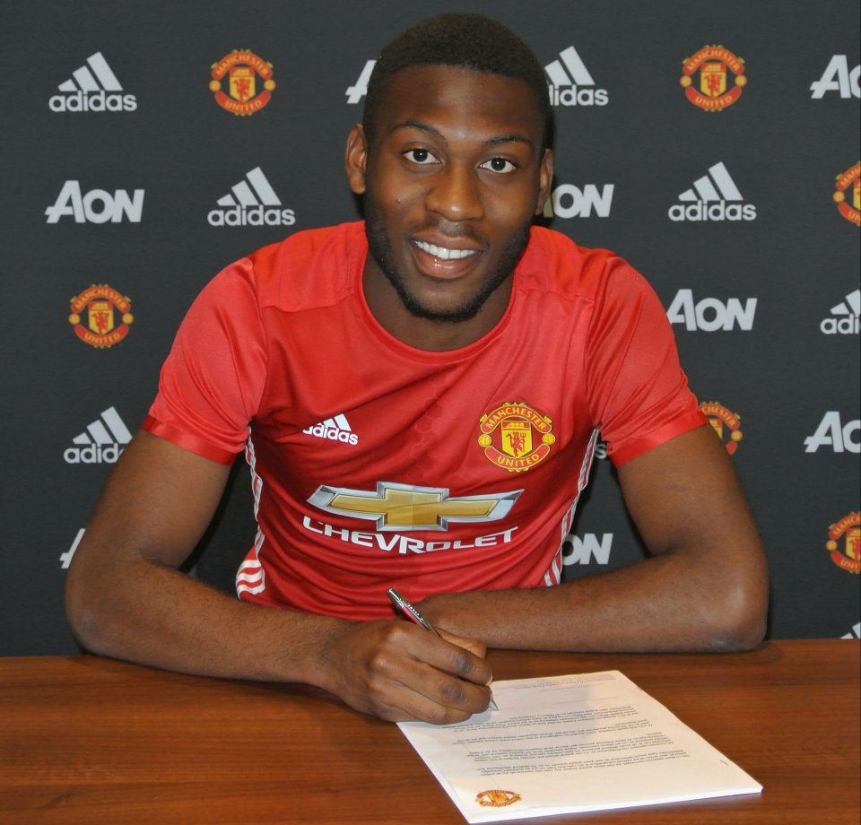  Timothy Fosu-Mensah signed for Man Utd in 2014 from the Ajax youth Academy