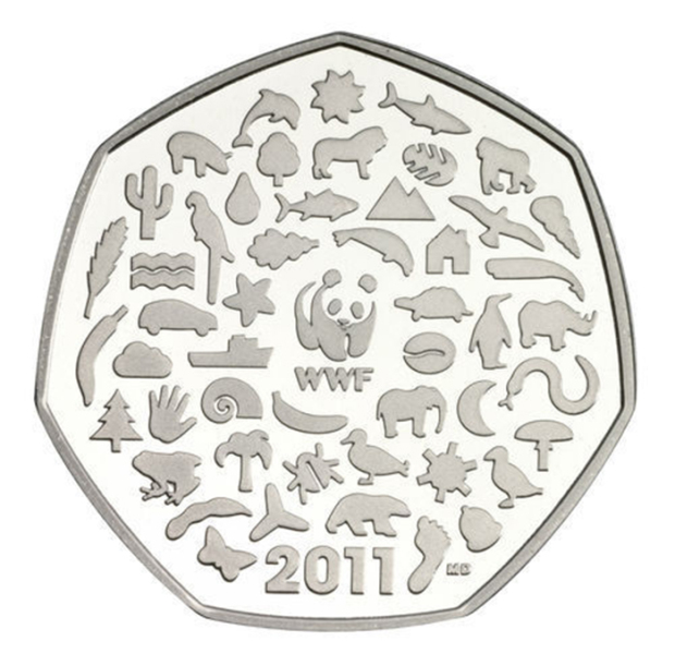  The WWF coin is a popular choice among collectors