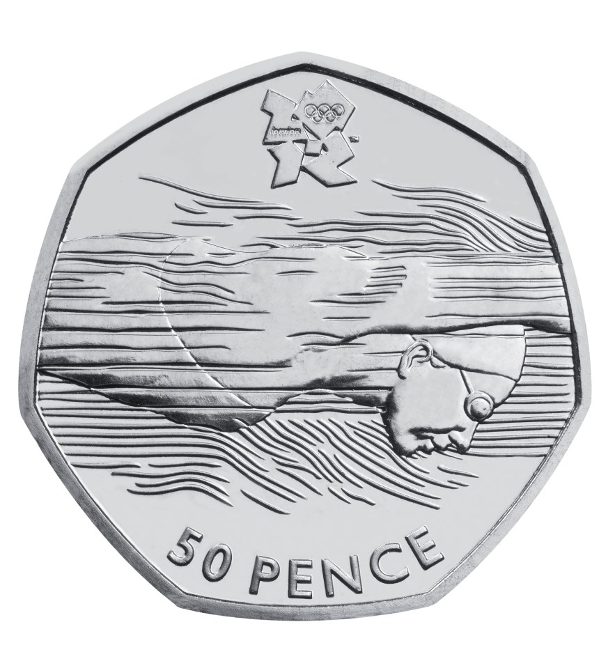  The London Olympic coin will definitely line your pockets