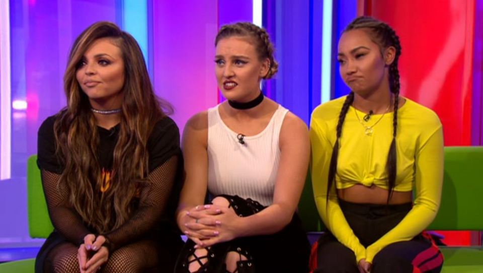  Little Mix appeared on The One Show as a trio on Wednesday night