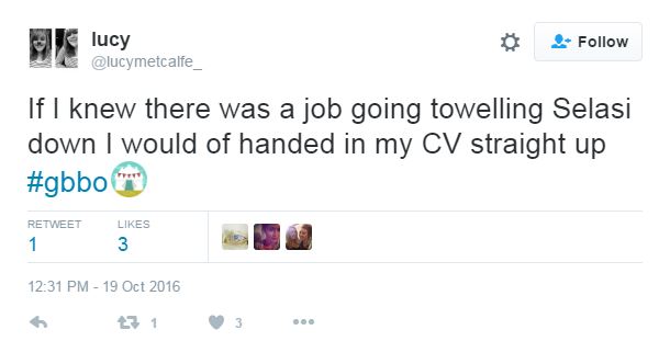  One woman wanted to hand in a CV for the job