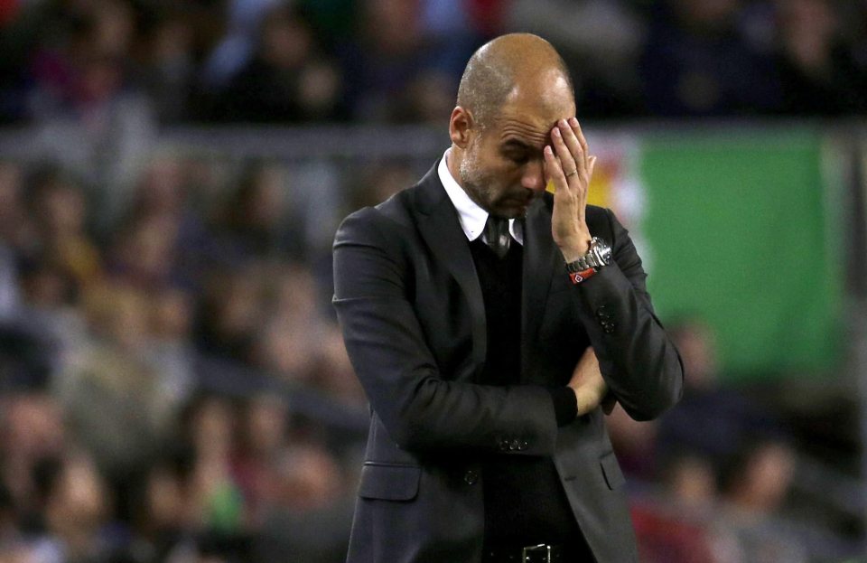  Pep Guardiola has endured four disastrous returns to Spain since leaving Barcelona