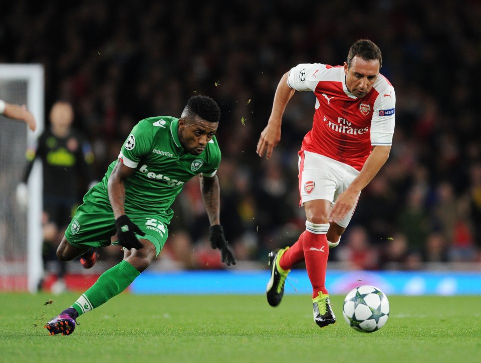  Cazorla makes things tick in the midfield for the Gunners