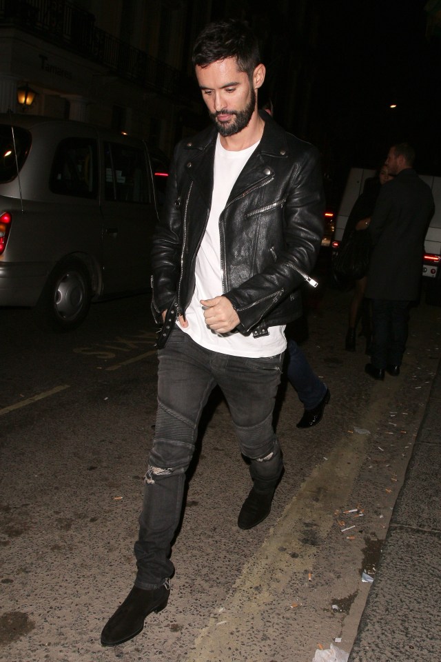  JB appeared to be out on the town celebrating some big news