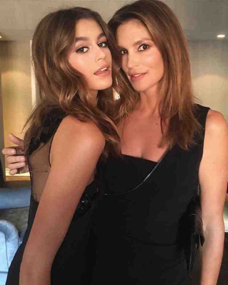 Cindy Crawford and her daughter are the spitting image of each other 