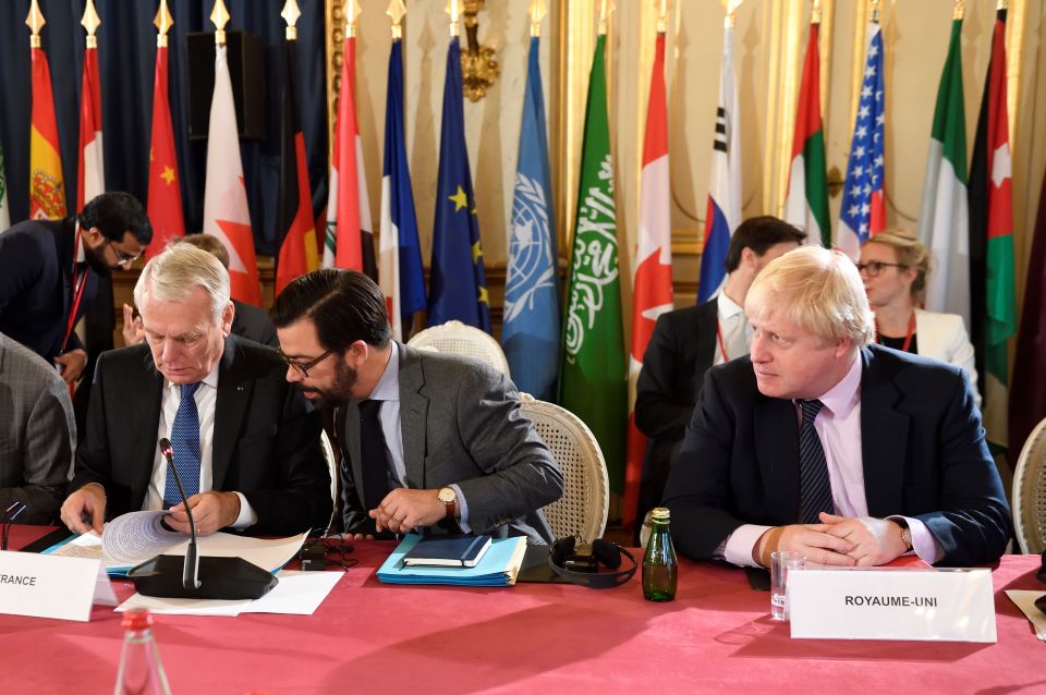  Given le cold shoulder Mr Foreign Secretary?