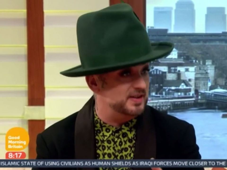  Boy George branded X Factor hopeful Honey G 'ridiculous' and a 'joke'